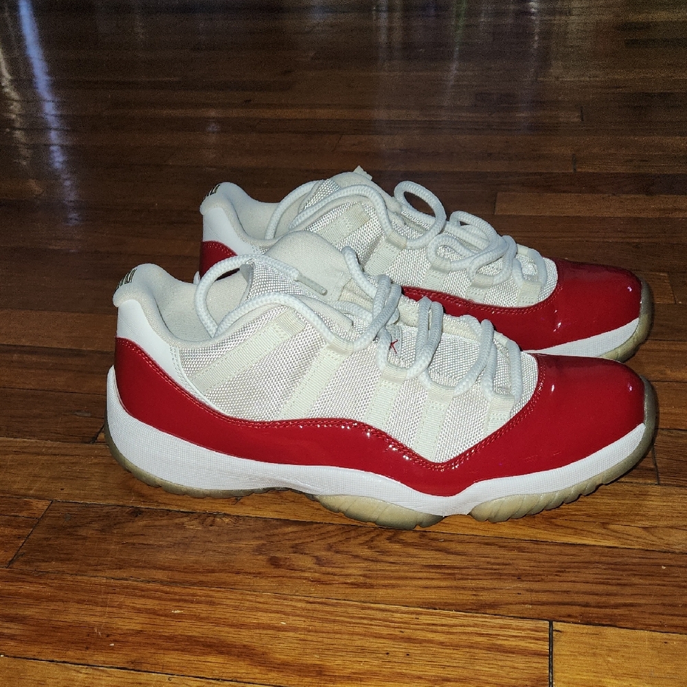 Men's Air Jordan 11 Low Cherry Red 2013